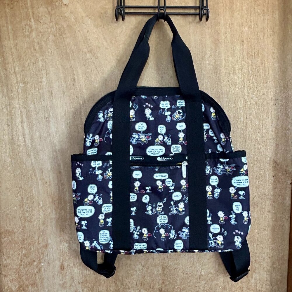 Lesportsac Peanuts Double Trouble Backpack